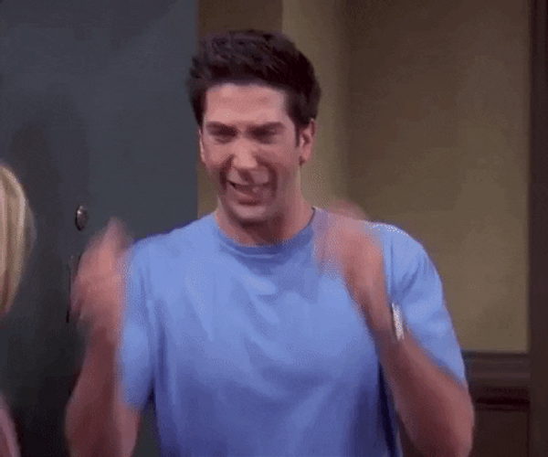 Friends Angry Ross Geller Scream GIF