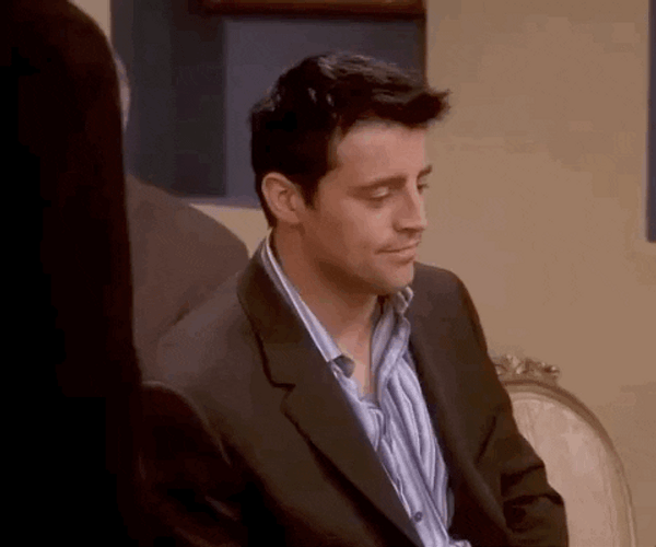 Friends Birthday Dinner Joey Tribbiani GIF