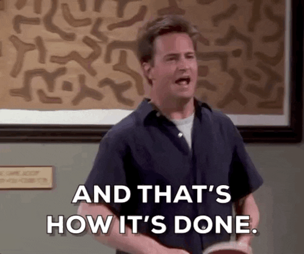 Friends Chandler Bing GIF