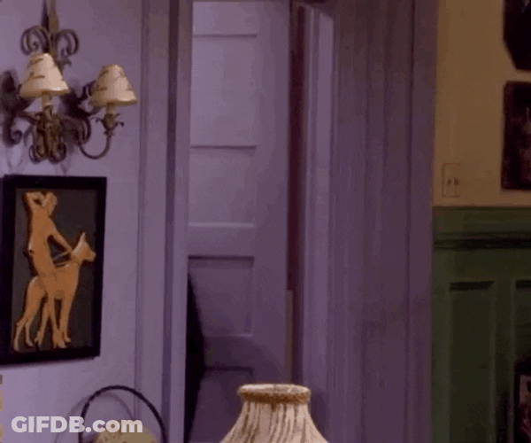 Friends Episode Reaction My Eyes GIF