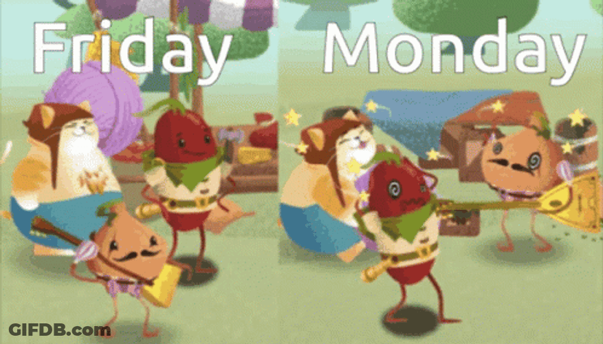 Friends Friday Vibes GIF