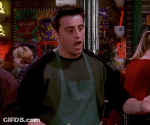 Friends Happy Birthday Greeting Joey GIF
