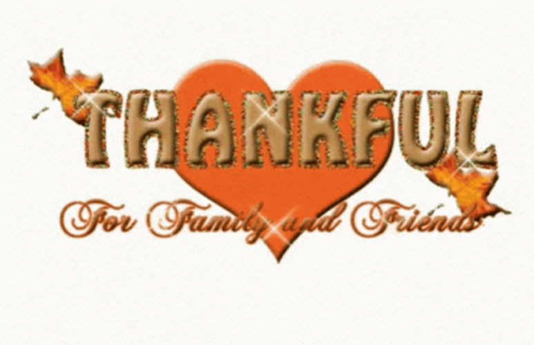 Friends Happy Thanksgiving GIF File 236Kb GIF