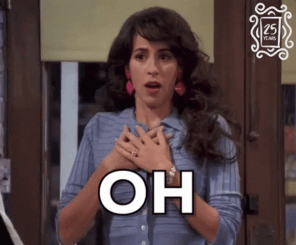 Friends Janice Oh My God Meme GIF