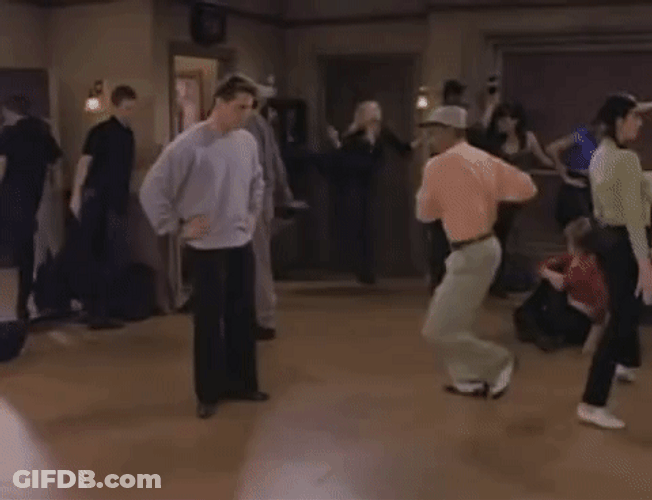 Friends Jazz Hands Demo GIF