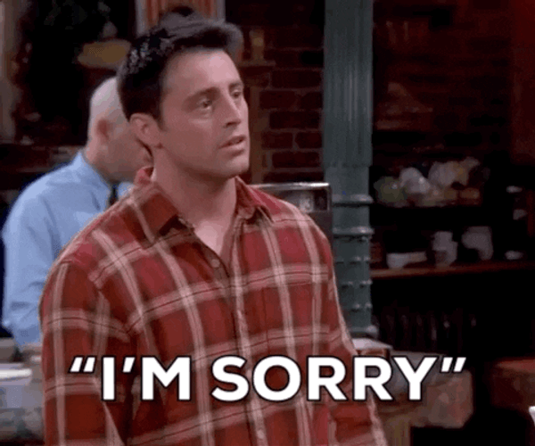 Friends Joey Tribbiani Peace Sign GIF