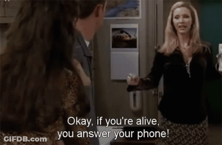 Friends Phoebe Buffay Hes Alive GIF