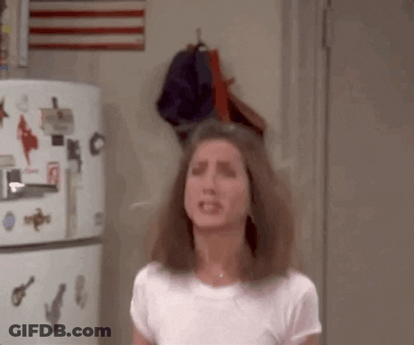 Friends Rachel Green Happy GIF