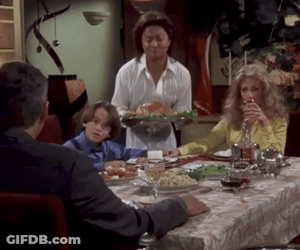 Friends Thanksgiving Episode Mr. Chandler GIF