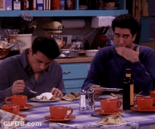 Friends Thanksgiving It Tastes Like Feet GIF