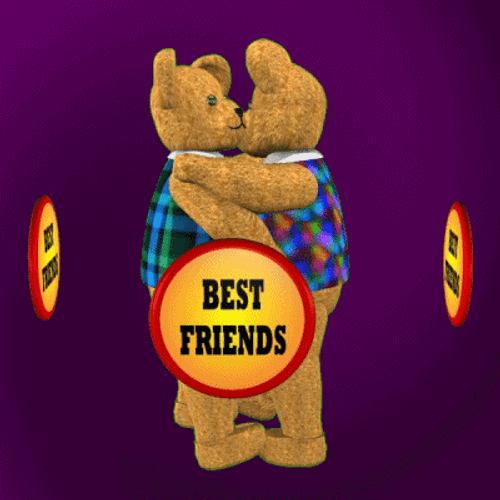 Friendship Day Bear Hug GIF