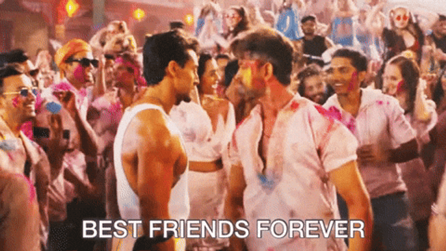Friendship Day Of Tiger Shroff And Hrithik Roshan GIF