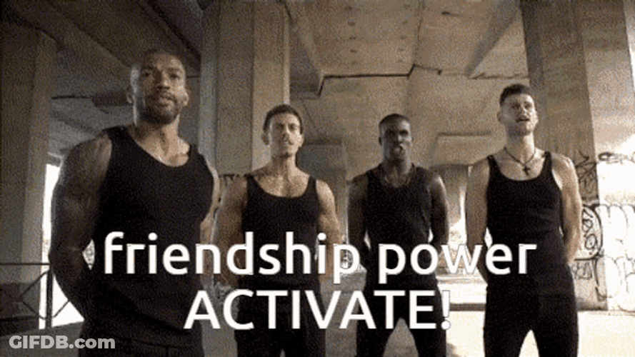 Friendship Power Activate GIF