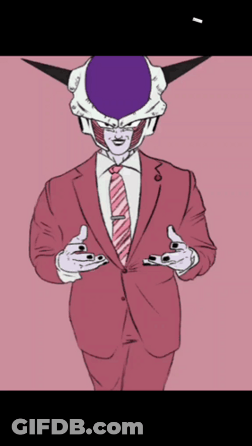 Frieza In A Suit GIF