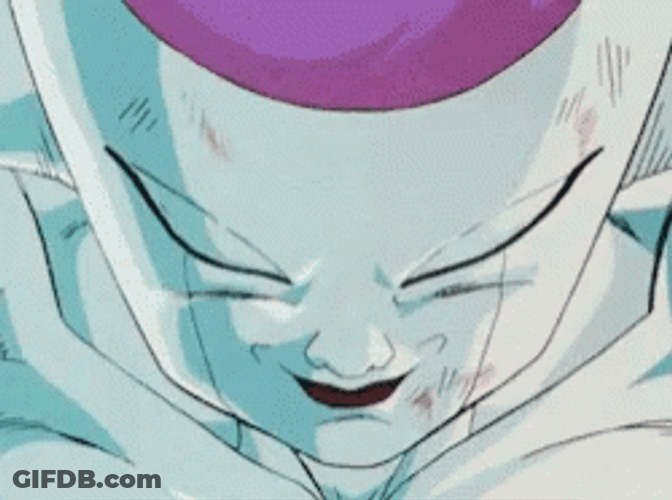 Frieza Opening Its Eyes GIF