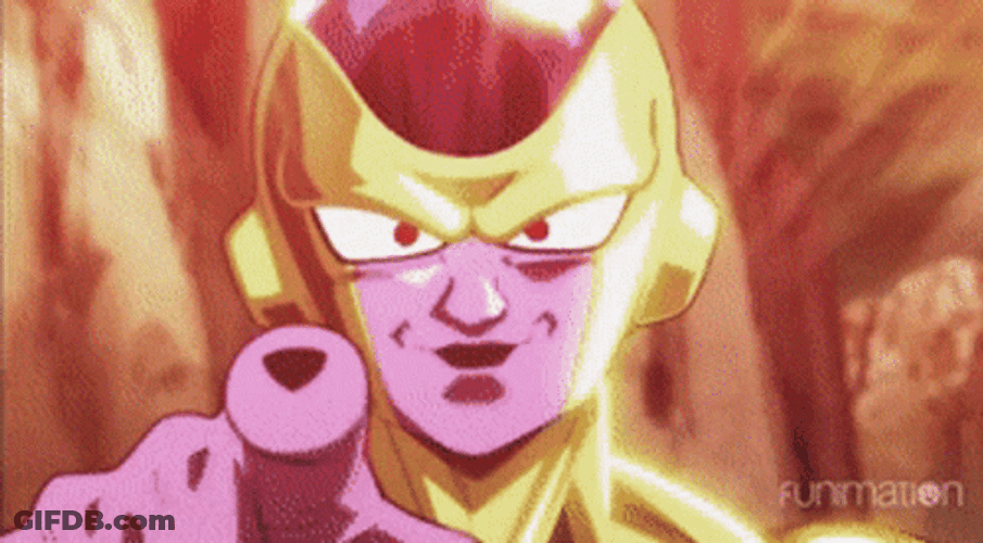 Frieza Pointing Finger GIF