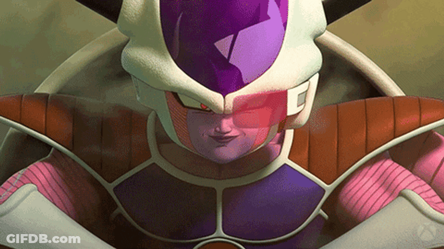 Frieza Toy Nodding GIF