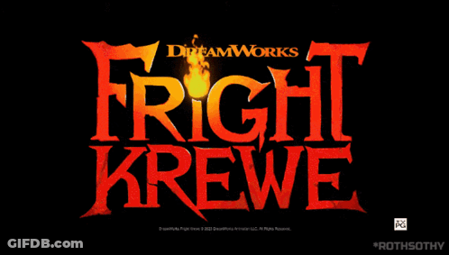 Fright Krewe Logo Dreamworks GIF