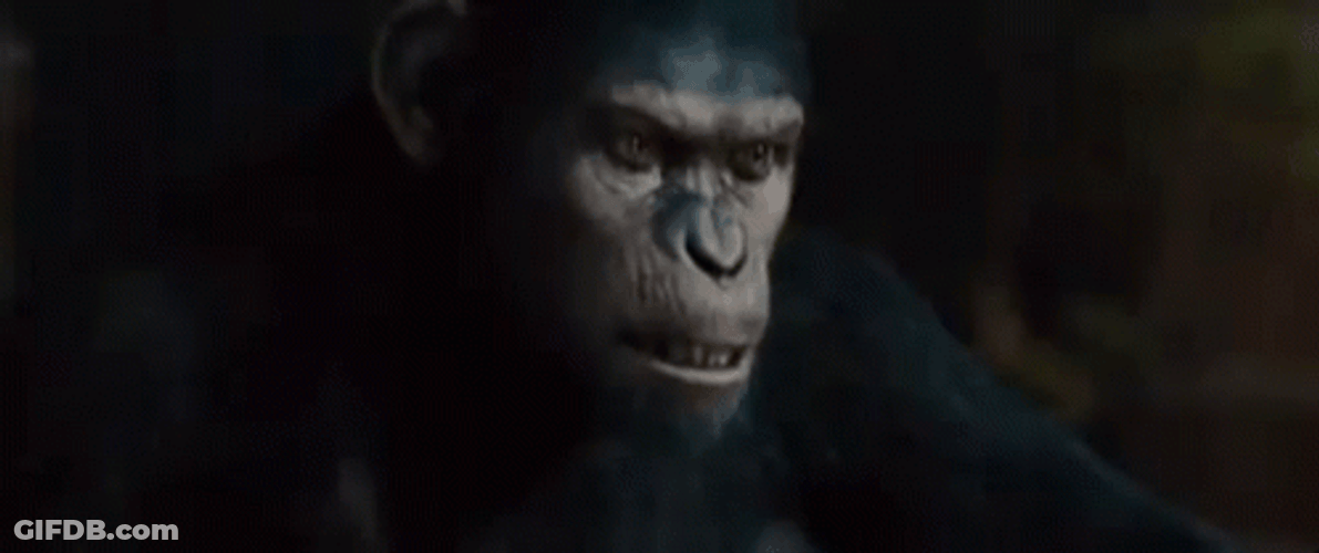 Frightening Caesar Threat GIF