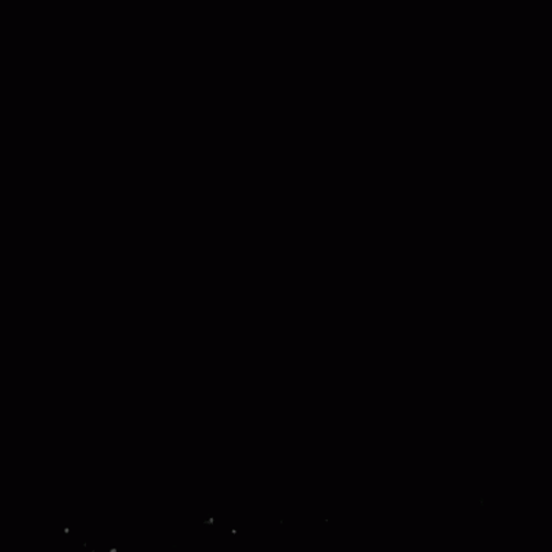Frightening Cthulhu Silhouette Stormy Night GIF