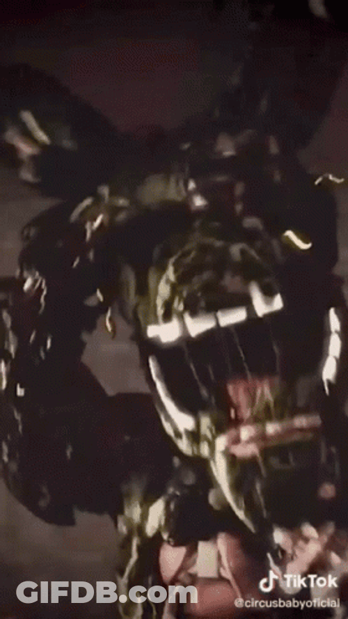Frightening Springtrap Sharp Jagged Teeth GIF
