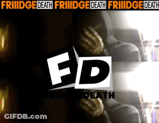 Friidge Death Poster Man Covering Face GIF