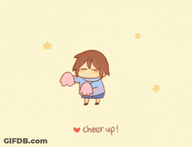 Frisk Cheer Dancing Cheer Up GIF