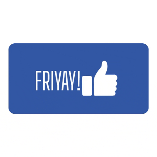Friyay Like Button Emoji Facebook GIF