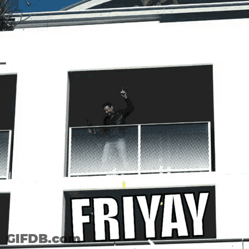 Friyay Sparkle Dance Party Happy Mood GIF