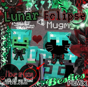 Frog And Cat Lunar Eclipse Mug GIF