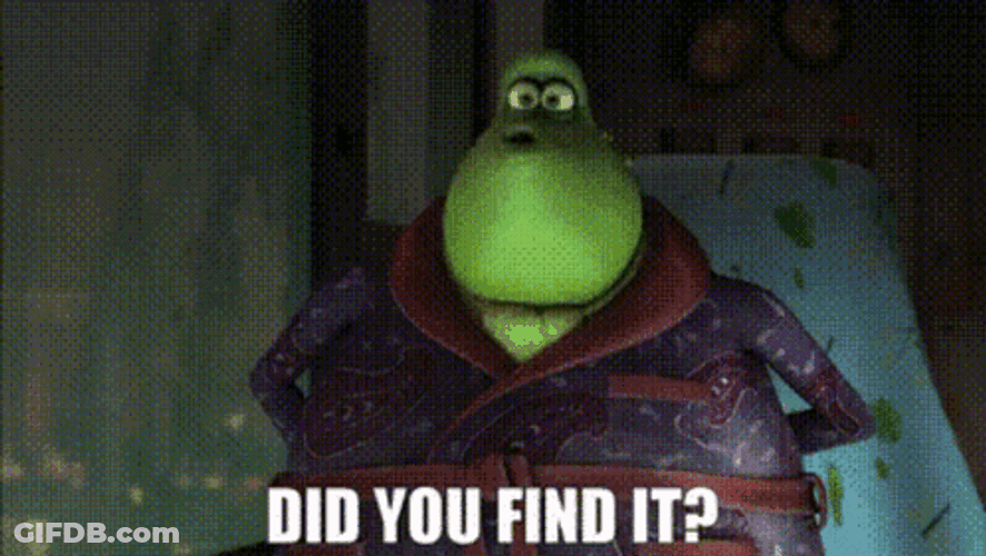 Frog Did You Find It GIF