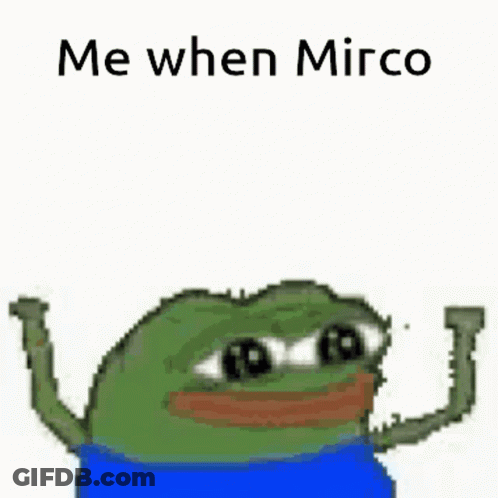 Frog In Blue Shirt Making Funny Face GIF