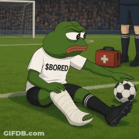 Frog In Shirt Saying $ Bored GIF