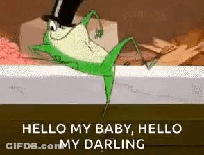 Frog In Top Hat Dancing GIF
