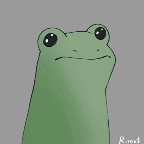 Frog Popcat GIF