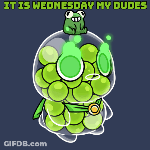 Frog Sitting In Bowl Ahhhh GIF