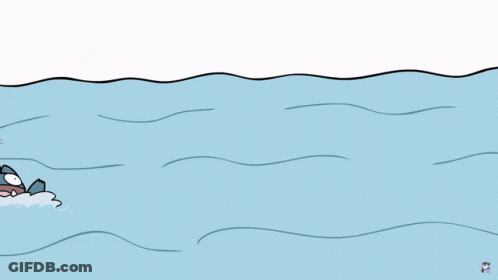 Frog Swimming GIF