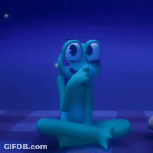 Frog Wearing Bow Tie GIF