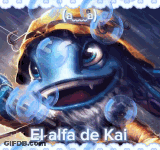 Frog With Bubbles And El Alfa De Kai GIF