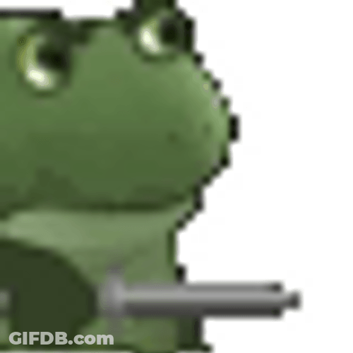 Froggy Stab Action GIF