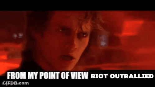 From My Point Of View Riot Outrallied Face GIF
