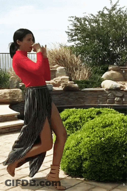Front Kick With Long Legs GIF