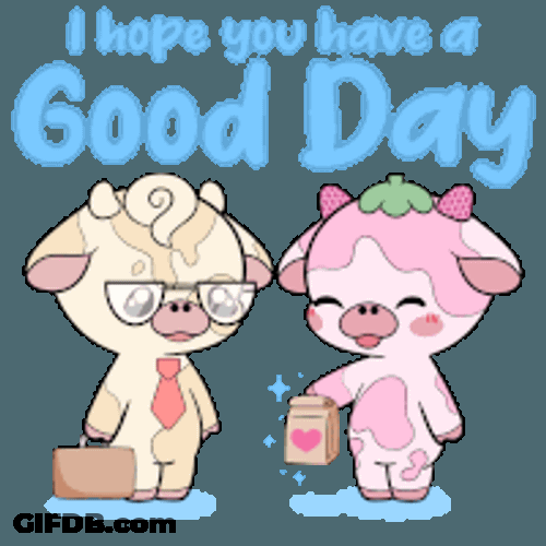 Frootymoo Cute Cow Sticker GIF