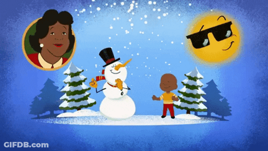 Frosty The Snowman Christmas Fun GIF