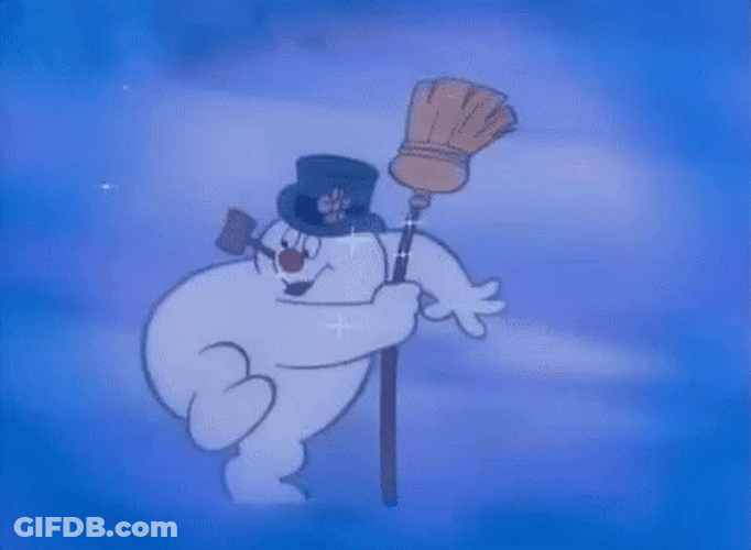 Frosty The Snowman Dancing GIF
