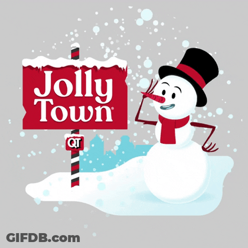 Frosty The Snowman Jolly Town GIF