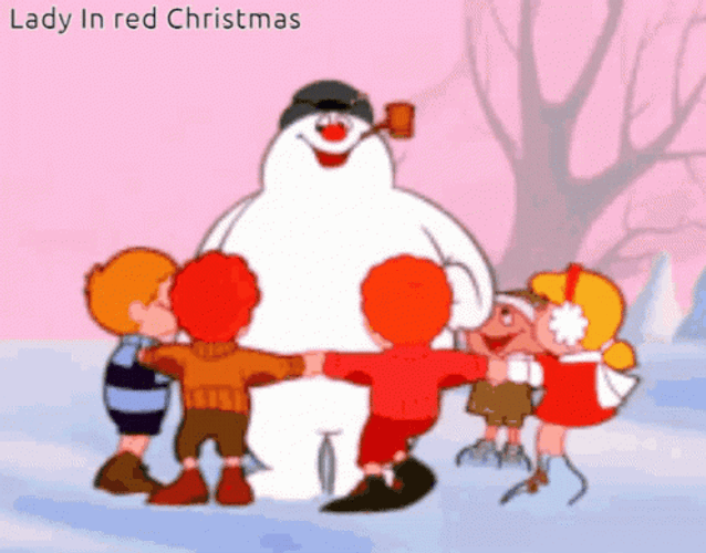 Frosty The Snowman Kids Dance And Play GIF