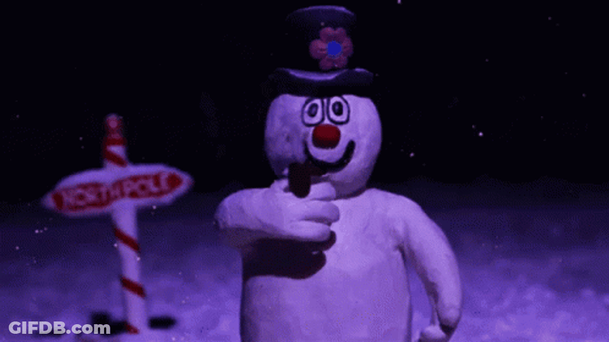 Frosty The Snowman Melt Melting GIF