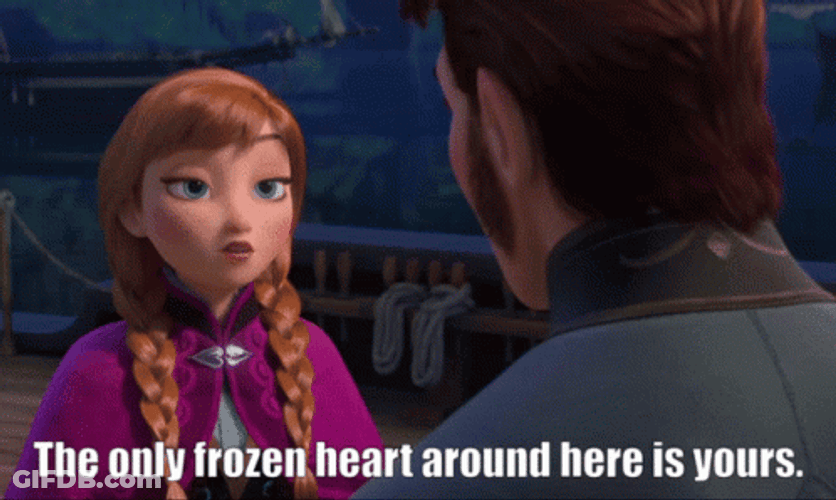 Frozen Anna Punching Hans GIF