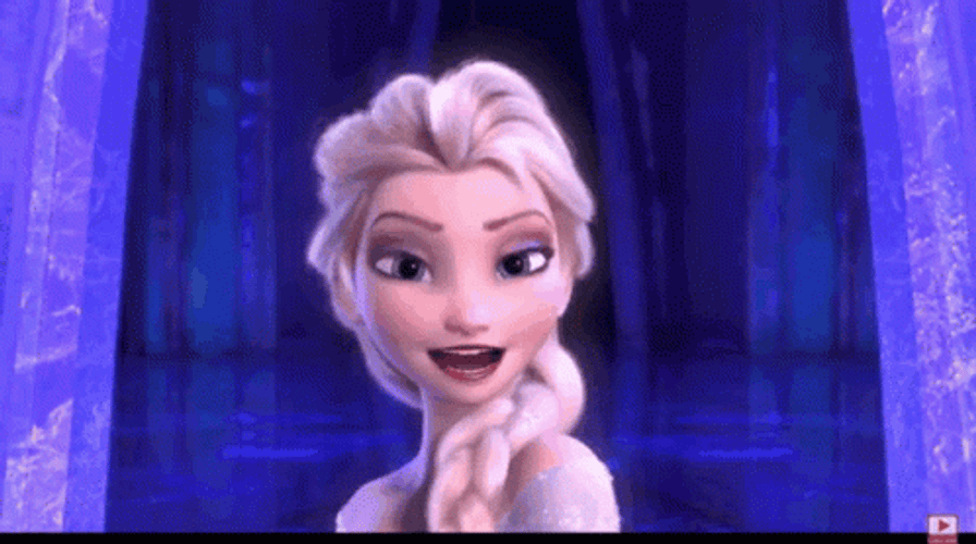 Frozen Elsa Closing The Door GIF